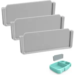 3 count Bento Box Replacement Dividers, Compatible with  /Modern/Pop, -Safe Lunch Box Insert Dividers for Adult &  Lunch Containers()