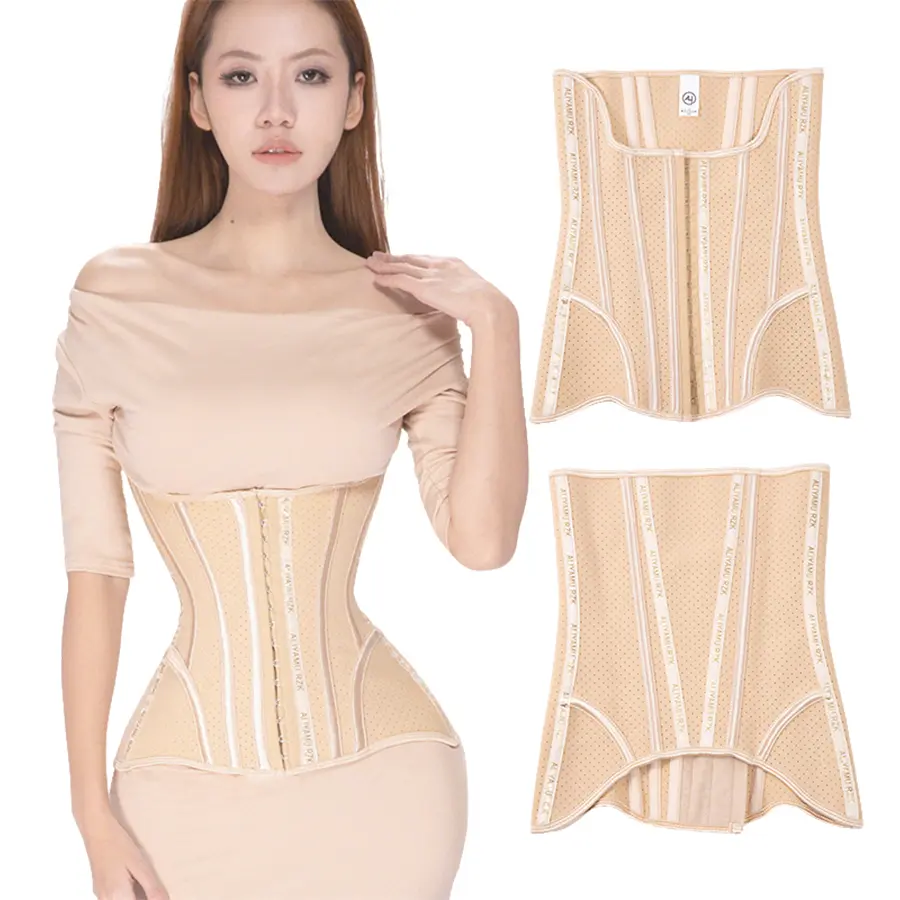 ALY  Waist Trainer, Lightweight & Seamless, Breathable Comfortable Tummy Control Shaper, Ladies Shapewear for Daily Wear Compression Soft
