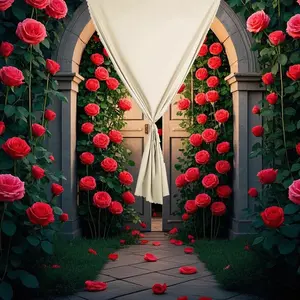Solid Color Door Curtain, Self-adhesive Window Curtain, Modern Light Luxury Minimalist Door Curtain for Home Living Room Bedroom Balcony