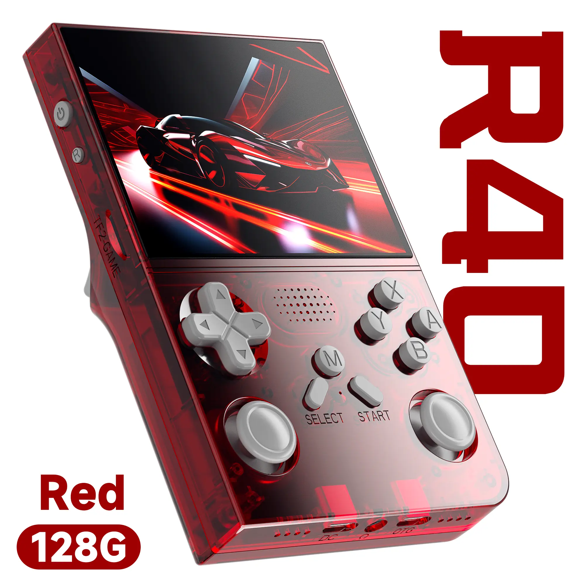 R40 Retro Handheld Game Console - 3.5" IPS Screen, 128G TF Card, 3000mAh Battery, 15000+ Classic Video Games, Portable Travel Emulator, Ideal Birthday Christmas Gift