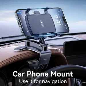 Universal Car Phone Holder Mount,360 Degrees Rotation Dashboard Phone Holder [Upgrade Clip Never Fall],car Phone Mount for iPhone,Samsung,Google,Nokia,and 4-7 inch Smartphones