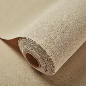 Grasscloth Texture Self-Wallpaper Peel and Stick Wallpaper Easy to Apply Removable Easy to for Bedroom Livingroom Cabinet 16.5inx236.2in -Brown