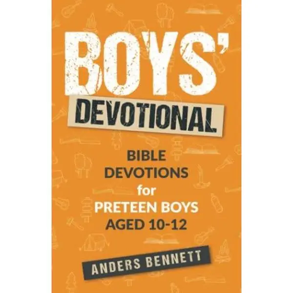 USED Book - Boys Devotional: Bible Devotions for Preteen Boys Aged 10-12 (Kids Devotional Books ages 8-12) by Anders Bennett (Paperback) - english