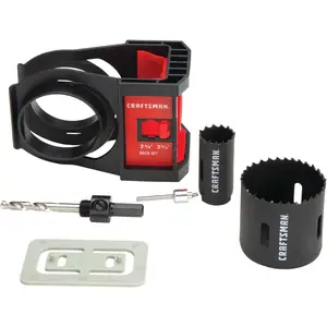 Hole Saw Kit, Door Lock Installation Kit for Wood and Doors (CMAH1MDL)