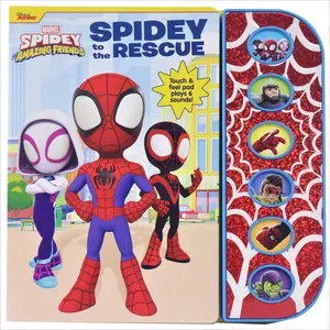 Disney Junior Marvel Spidey and His Amazing Friends: Spidey to the Rescue Sound Book [With Battery] -- Pi Kids - Board Book