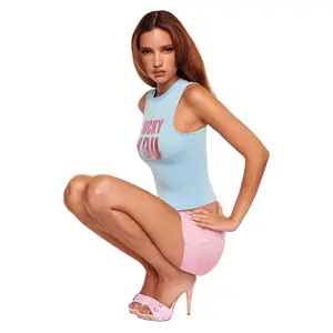 NICKY HEEL - STUDDED BABY PINK