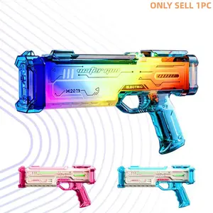 Hydro-Blaster LED Glowing Water Soaker Toy. Massive 1250ML Capacity 32FT Range Squirt Dispenser. Dynamic Colorful Light Summer Pool Beach Party Fidget Memorial Day 4th of July Independence Day Gift For Adults Teens 2026.