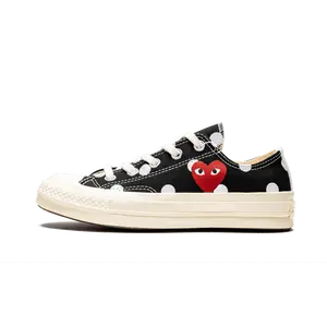 Chuck 70 Ox "Comme Des Garçons PLAY / Polka Dot" 157248C