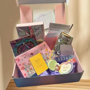 Rooted and Renew Blind Date with a Book Box - Includes Vision Board, Mental Wellness Resources for Personal Growth and Reflection