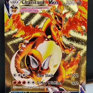 Charizard Gold Foil Fan Art card