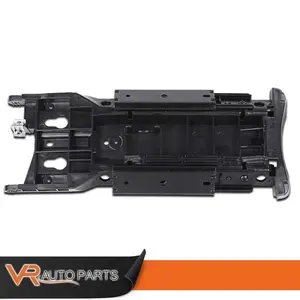 Black Center Console Lid Armrest Sliding Mechanism New Fit For 06-11 Honda Civic organizer