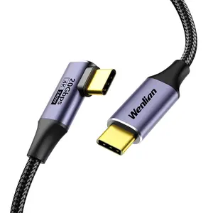 USB C to USB C Cable, USB 3.2 Gen 2 Data Transfer Cable with 20Gbps Speed, 4K USB C Monitor Video Cable, 240W PD Fast Charging, Nylon Braided for iPhone 17/16, Samsung Galaxy S25/S24 (3.3ft)