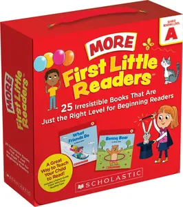 Scholastic First Little Readers: More Guided Reading Level A Books, Set of 25 Books Paperback – January 1, 2021