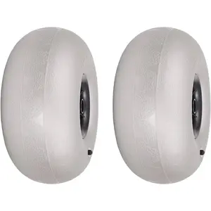2PCS 9" Beach Balloon Wheels Replacement Sand Tires Cart Tires for Kayak Dolly, Canoe Cart and Buggy Rubber Lithium Ion Batteries