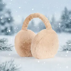 Cozy Winter Ear Muffs, Ear Protectors for Men & Women: Windproof Fleece Ear Covers for Skiing, Running, Cycling. Cold Weather Essential, Soft & Warm. Solid Color Design, Perfect for Outdoor Sports.