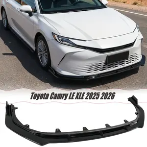 MUTUSAISI Front Bumper Lip Splitter Spoiler Compatible with Toyota Camry LE XLE 2025 2026 Accessories, Air Chin Exterior Body Kit