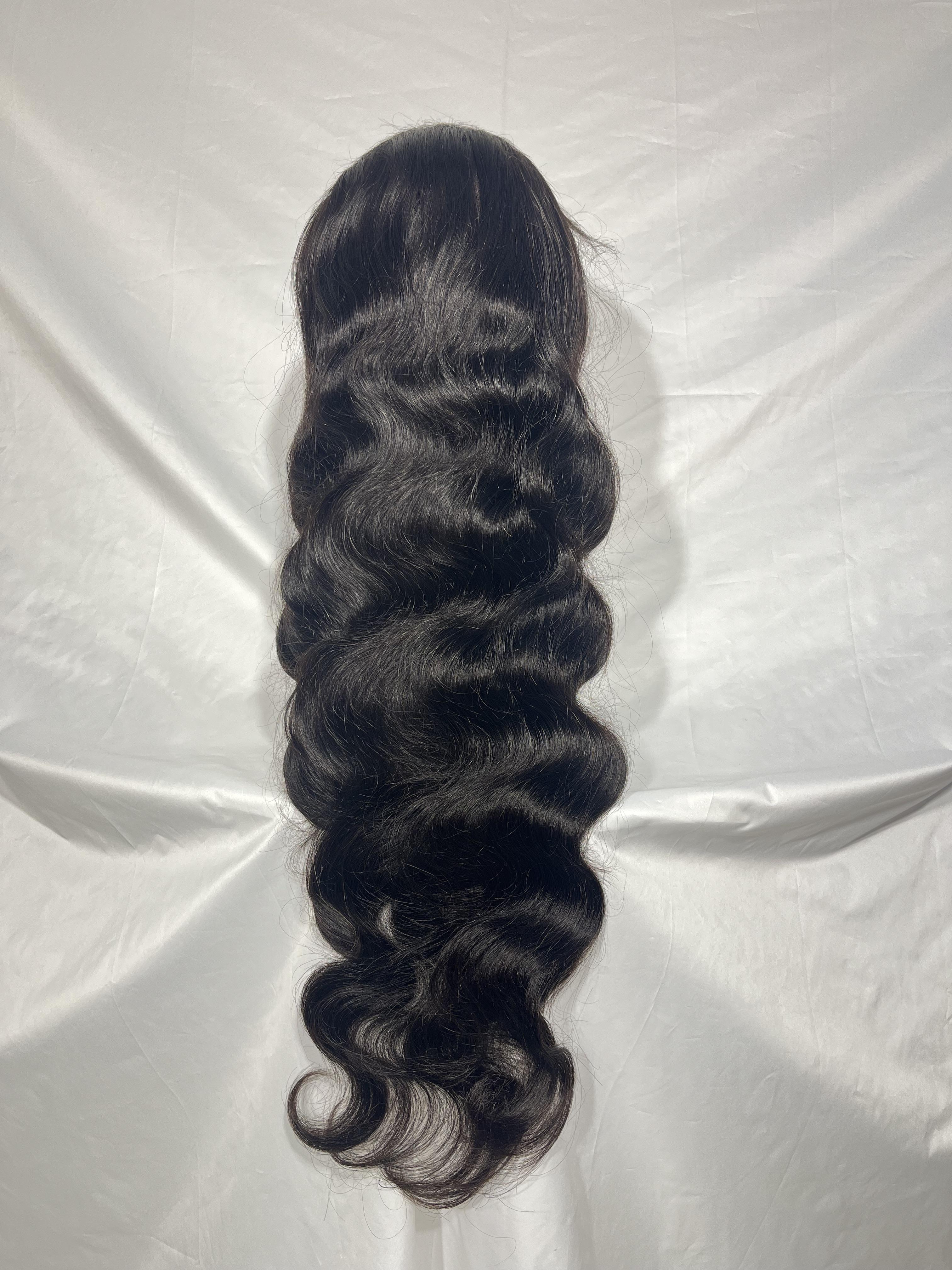 Tuneful HD Transparent 13x6 Lace Front Hair Wigs P4/27 Highlight Raw Brazilian Body Wave Pre Plucked Human Hair Wig 180 Density 99j Lace Frontal Wigs For Women