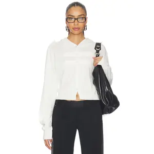 NIIHAI Button Up Cardigan in White