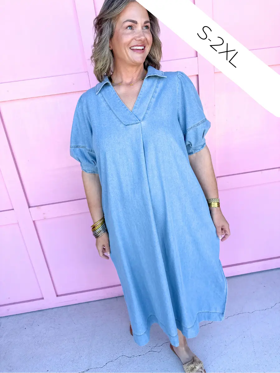 Summer Chambray Dress