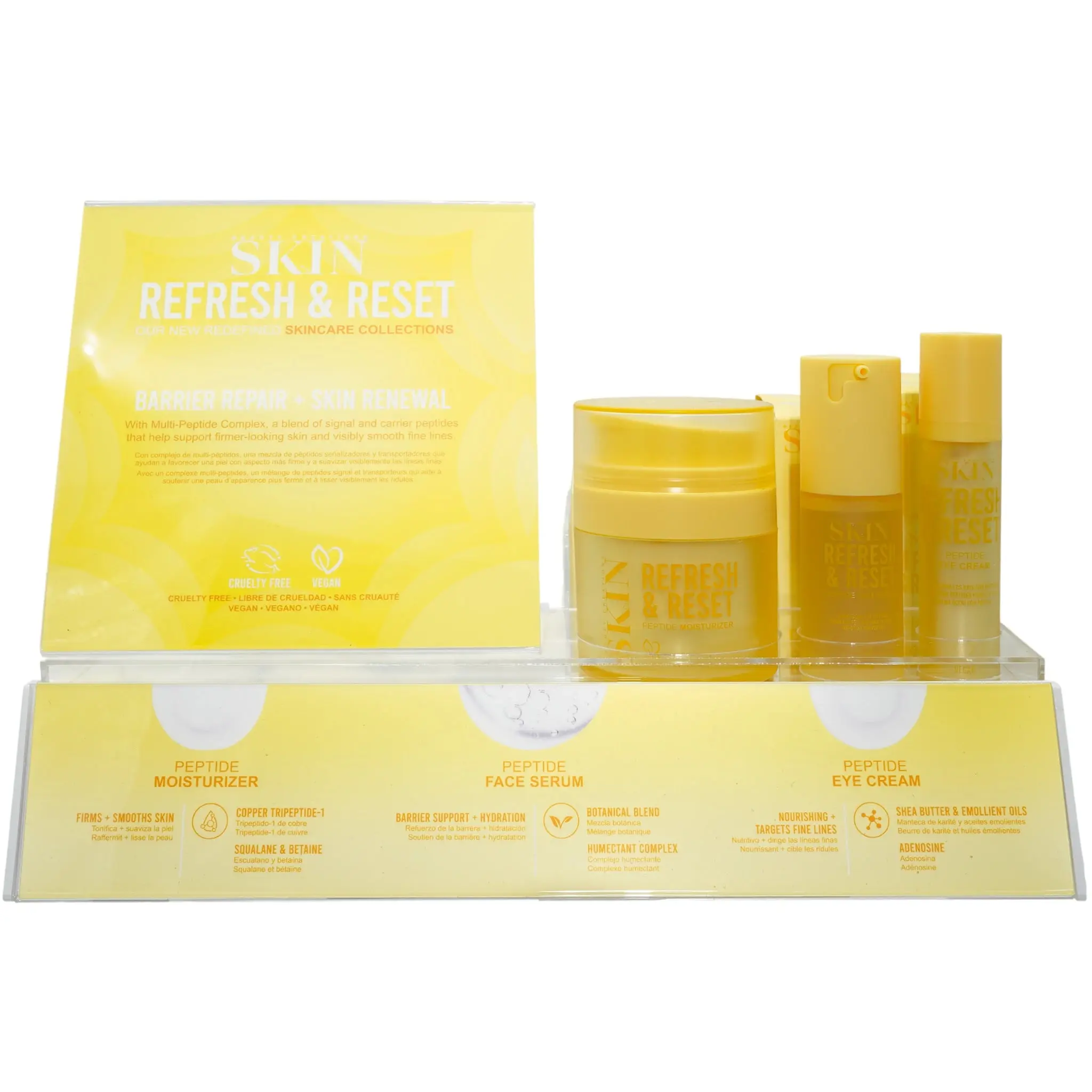 Set Refresh & Reset Beauty Creations - Venta al por Mayor  Display 18 Unidades + 3 Probador (SK-RR)
