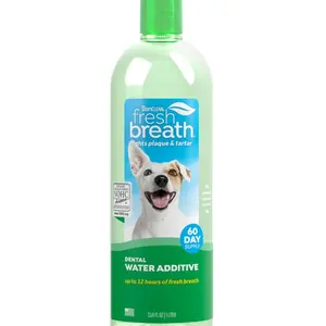 TropiClean Fresh Breath Oral Care Water Additive for Pets