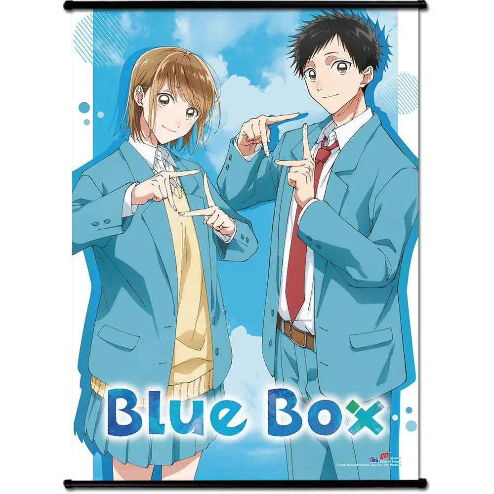 BLUE BOX - TAIKI INOMATA AND CHINATSU KANO GROUP WALL SCROLL