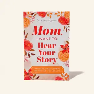 Mom, I Want to Hear Your Story - The Gift Your Mom Will Love! Mother's Day Gift Memories Journal Life Prompts Share Inspirational Family Journal Elegantly Designed