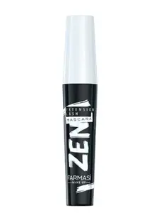 Farmasi Zen Extension Lash Mascara - Enhance Your Lashes with Volume and Length for a Dramatic Look - Sleek Black Tube for Bold Look