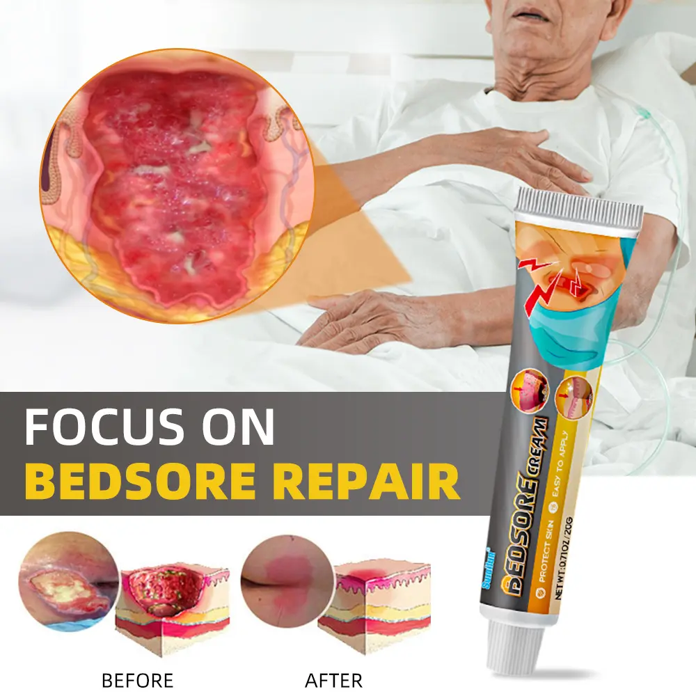 Natural Non-Toxic Herbal Bedsore Repair Cream - 20G Fast-Acting Pressure Ulcer Treatment Ointment (Men's Beauty & Personal Care)