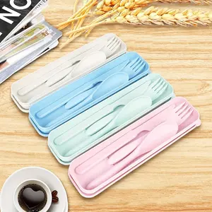 4 Piece Reusable Cutlery Set