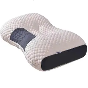 2PC Cervical Breathable Mellow Cloud Pillow, Bedding,Almohadas Para Dormir, Collapsing Breathable pillow Premium Memory Foam pillows for sleeping