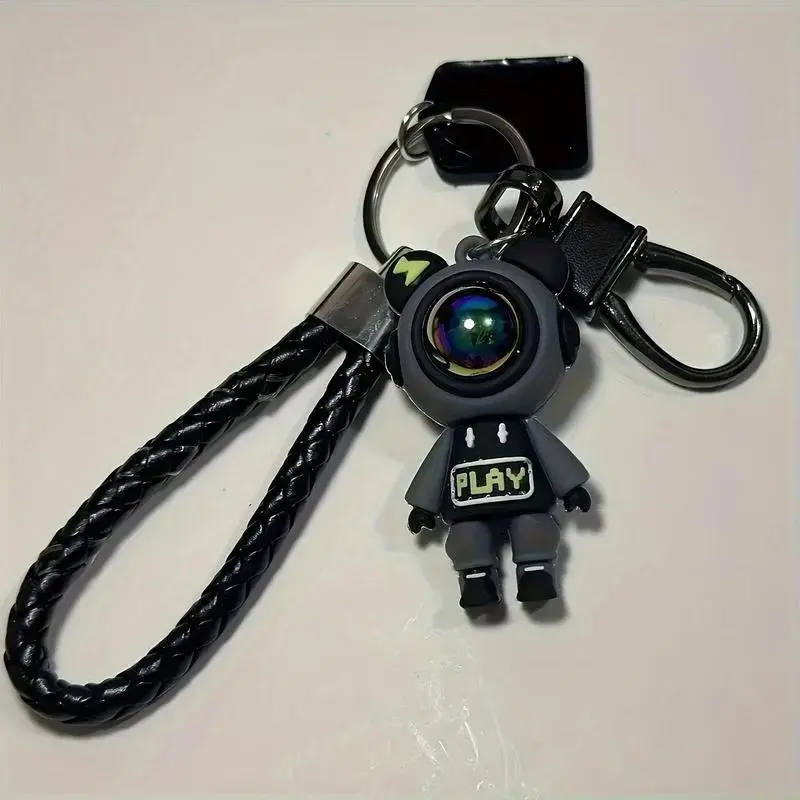 Astronaut Design Cute Keychain for Car Parking Keys, Universal Car Interior Decoration Accessories for Men & Women Astronaut Design Cute Keychain for Car Parking Keys, Universal Car Interior Decoration Accessories for Men & Women