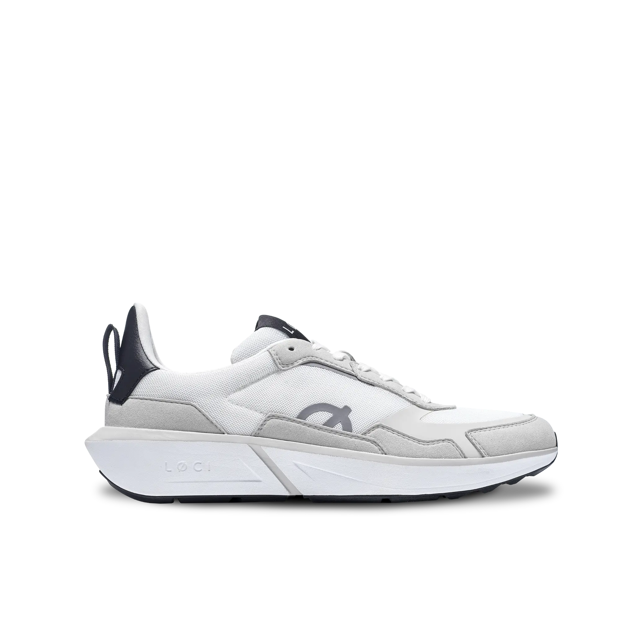 FLØ GREY/BLACK Multifunctional Unisex Fashion – Lightweight, Daily Running Gym Vegan Sneakers – Made from Recycled Ocean Plastic with Unparalleled Comfort