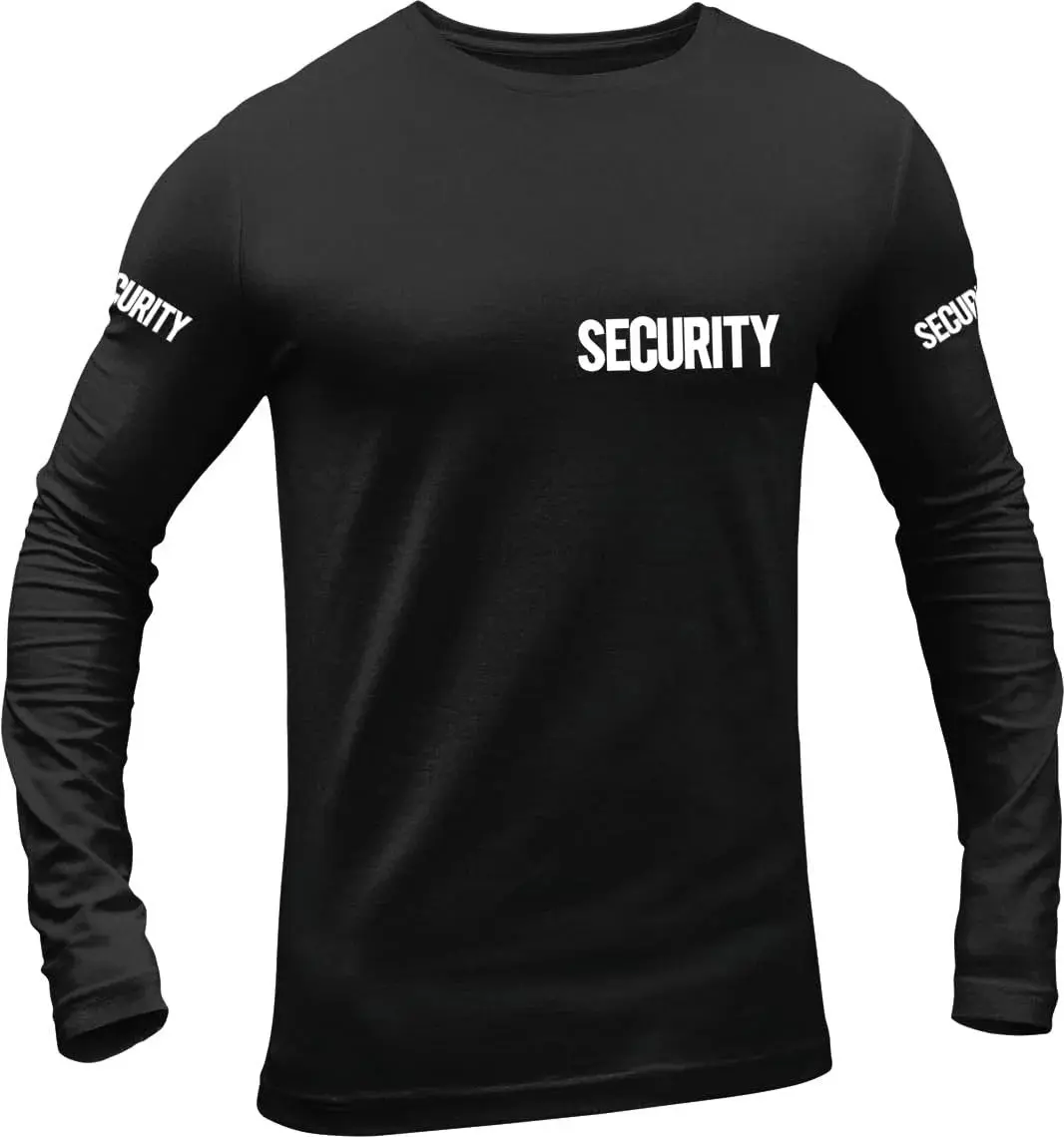 NYC Factory Men's Security Black T-Shirt