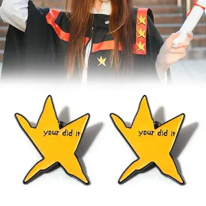 Funny Enamel Pins Star Pins for Backpack Hat bags Jacket Coat, Your Did It Meme Pins, Novelty Unique Cute button pins Fashion Jewelry Accessories Brooch Badge Pin for Girls Women Gift Graduation Gifts