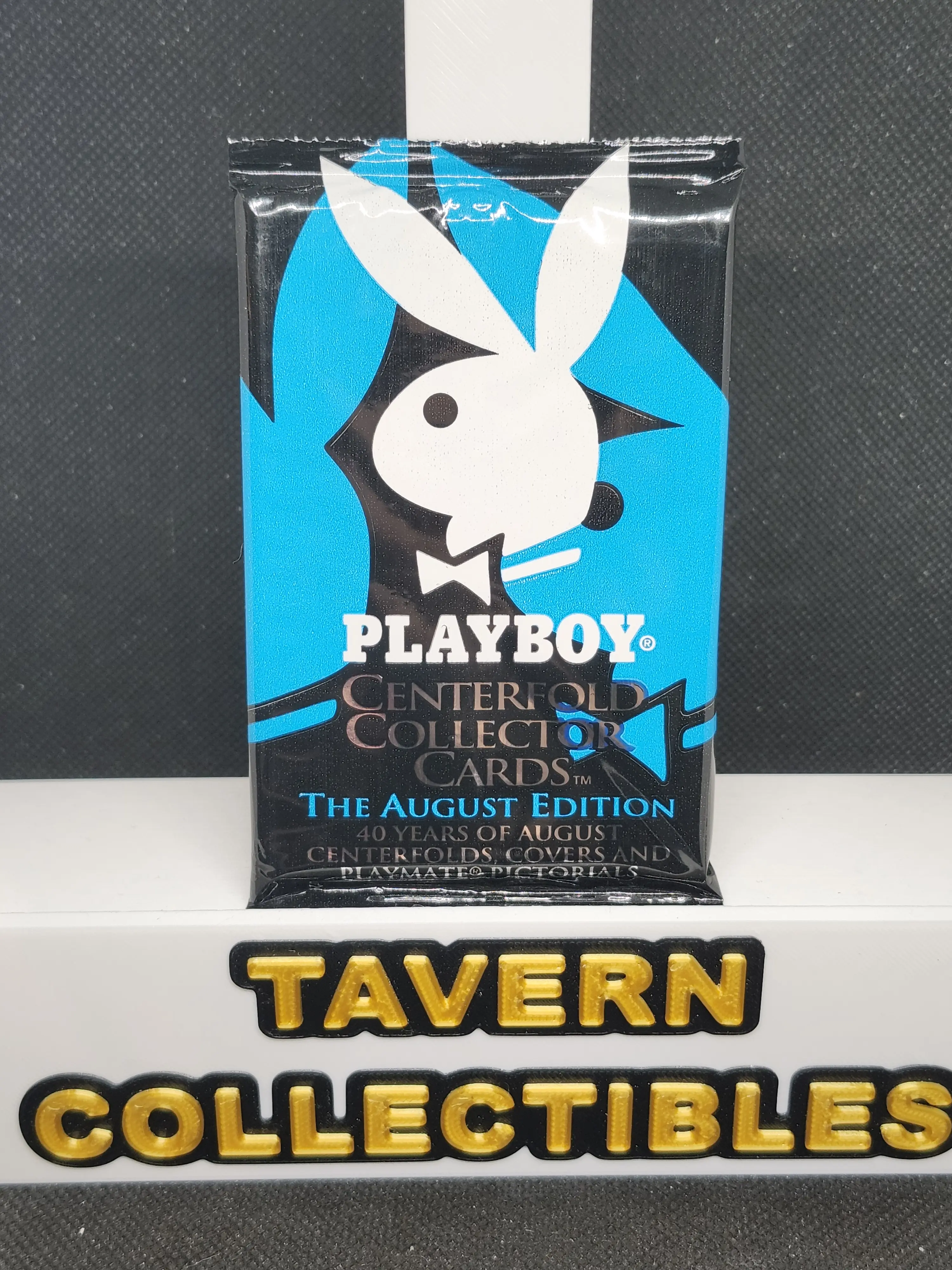 1997 Playboy Centerfold Collector Trading Card Pack, August Edition Factory-Sealed Non-Sports Card Collectibles with Centerfold Art (EX-NM+)