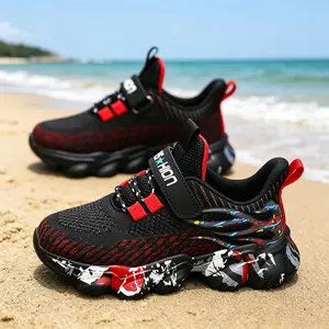 Kids Running shoes boy sports casual shoes Trendy Kids Chunky Sneakers Breathable & Lightweight Summer Shoes for Cool Boys & Girls