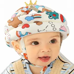 Baby Head Protector - Baby Helmet for Crawling Walking Running - No Bumps and Soft Cushion - Adjustable Protective Cap Infant Baby Safety Headguard - Toddler Helmets 6-12 Months 1-2 Years Old
