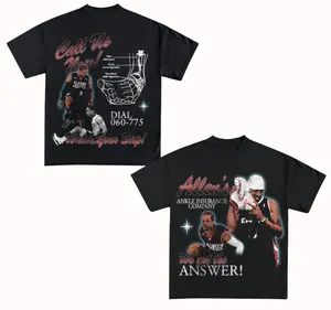 #AllenIversonnn Ankle Insurance T Shirt, Basketball Legend Graphic Tee, Basketball Retro Shirt, Crossover Icon Apparel