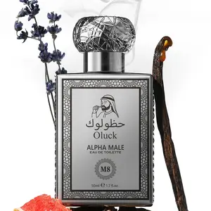 Oluck Perfume M8 (ALPHA MALE) Cologne for Women & Men,  Pepper  Grapefruit  Lavender Patchouli Amber Vanilla  Notes , Middle Eastern Fragrance，Luxury  Gifts