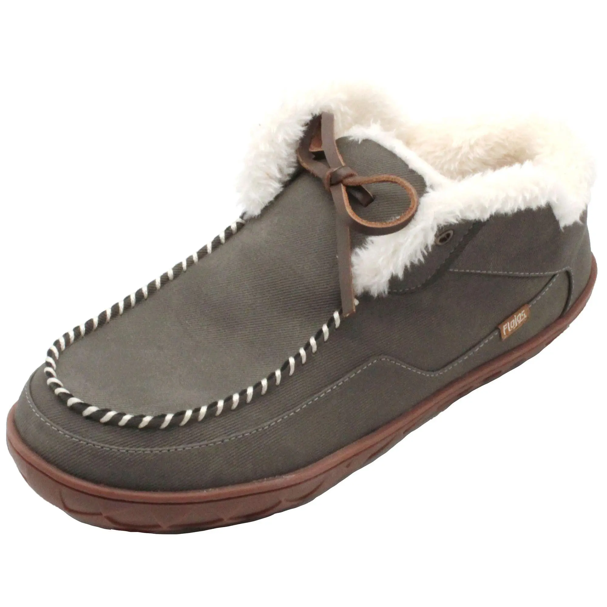 Flojos Unisex Durable Faux Canvas Slipper - Tonga