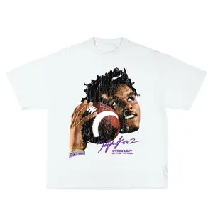 Kyren Lacy Graphic T-Shirt - Sports Retro Tee - Unisex Vintage Hoodie Sweatshirt for Men & Women - Streetwear Inspired Casual Wear