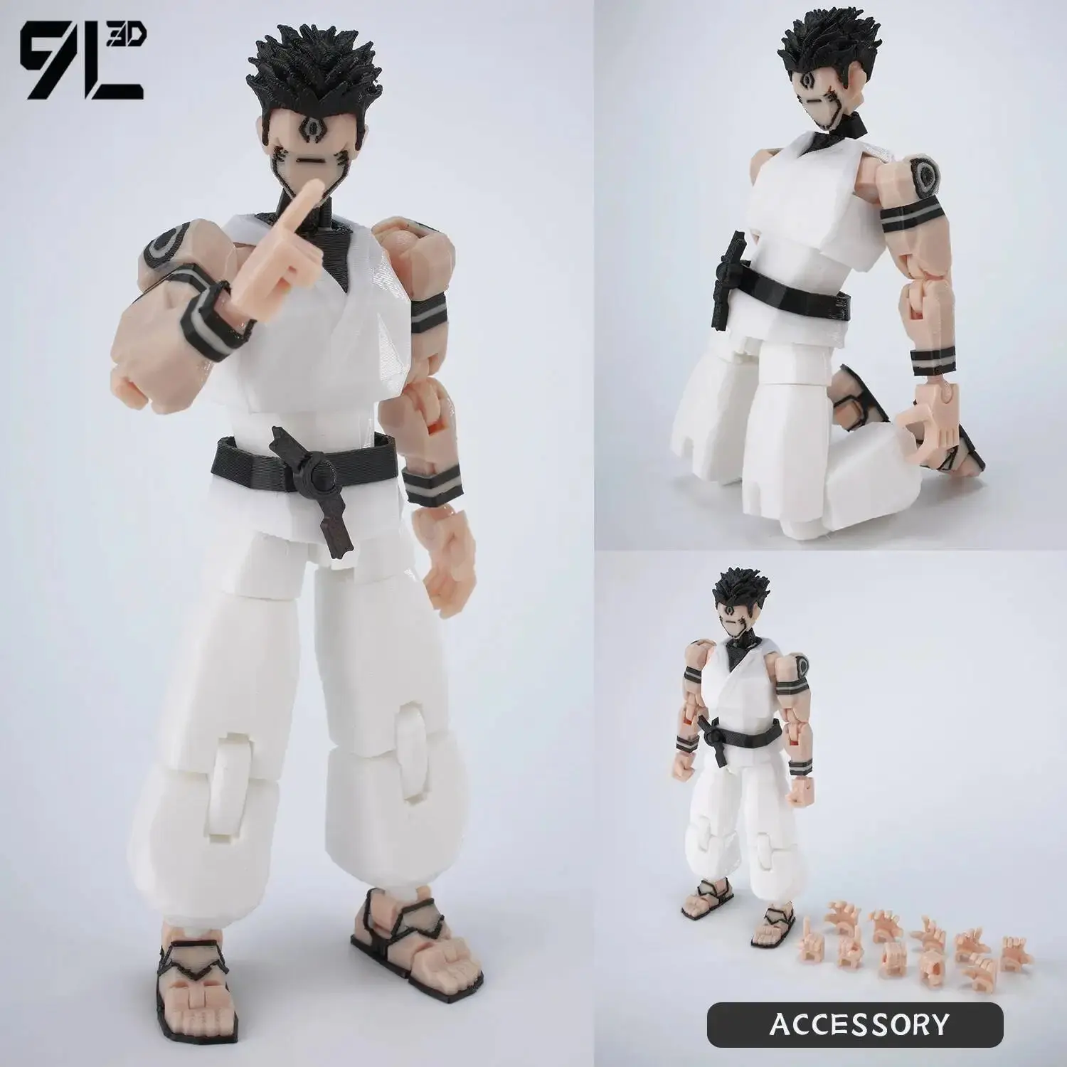 9L3D Multi-Joint Articulated Figure Dummy13 Jujutsu Kaisen Kenjaku