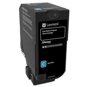 Lexmark LEX74C00CG CS720DE GSA LW TAA Cyan Return Program Toner Cartridge