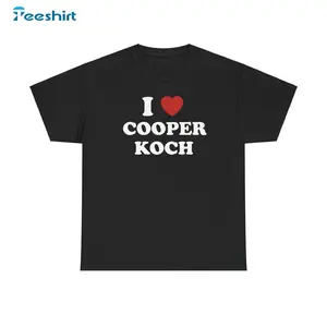 I Love Cooper Koch Shirt, Gift For Him, For Her, Tee, Merch