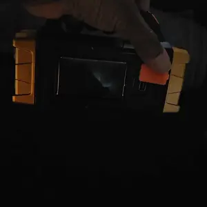 Rechargeable Solar Camping LED, Portable Multifunctional Outdoor Light Solar Hand Light for Hiking, Camping, Emergency and Home Use, Rechargeable Solar Flashlight