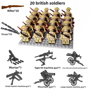 World War Ii Interactive Building Blocks, Dolls, Plush Toys, Mini Dolls, Toys, Cartoon Characters, Educational Playset