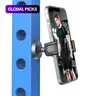 360-Degree Rotation Magnetic Metal Mount Phone Holder, Rotating Magnetic, Universal Gym Phone Holder with Durable Magnet Base, Compatible with All Cellphones #GLOBAL PICKS