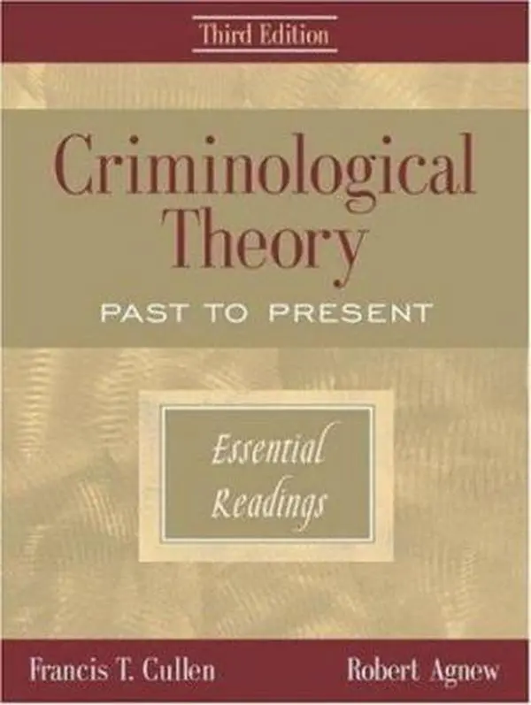 USED Book - Criminological Theory: Past to Present Essential Readings (Paperback) - english
