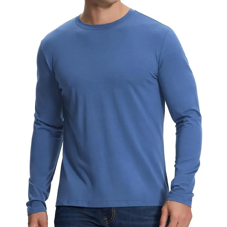 EasySet Training Long-Sleeve Shirt- indigo blue